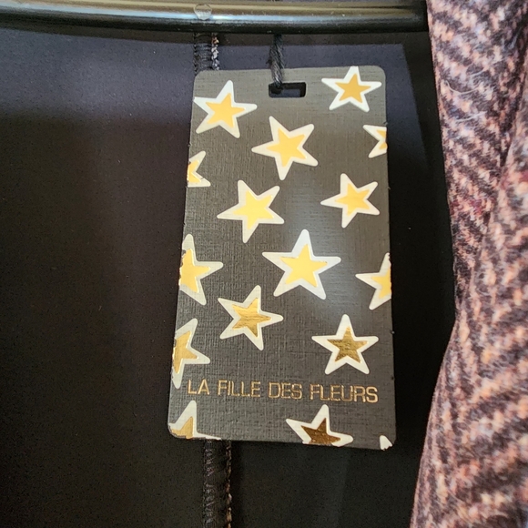 *HP* LA FILLE des FLEURS Sicilia Soft Velvet Blazer - Picture 3 of 10